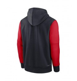 Men's Navy, Red Cleveland Guardians Authentic Collection Performance Hoodie $36.90 Sweatshirt