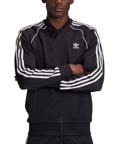 Men's PrimeBlue Superstar Track Jacket Black $42.50 Jackets