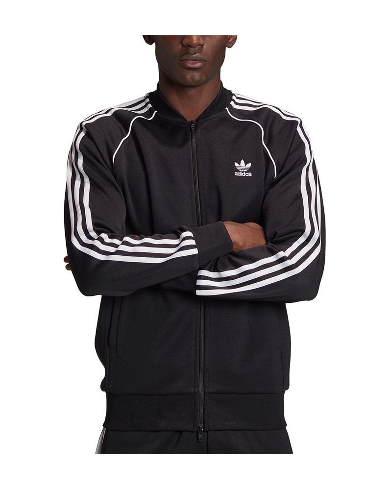 Men's PrimeBlue Superstar Track Jacket Black $42.50 Jackets