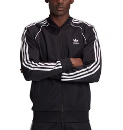 Men's PrimeBlue Superstar Track Jacket Black $42.50 Jackets