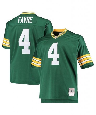 Men's Brett Favre Green Green Bay Packers Big and Tall 1996 Retired Player Replica Jersey $74.80 Jersey