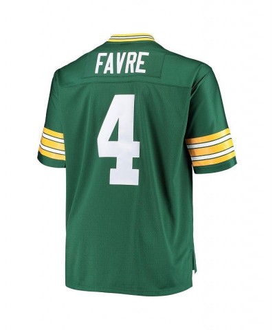 Men's Brett Favre Green Green Bay Packers Big and Tall 1996 Retired Player Replica Jersey $74.80 Jersey