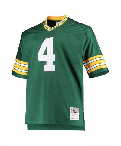 Men's Brett Favre Green Green Bay Packers Big and Tall 1996 Retired Player Replica Jersey $74.80 Jersey