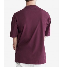 Men's Relaxed Fit Archive Logo Crewneck T-Shirt Purple $21.30 T-Shirts