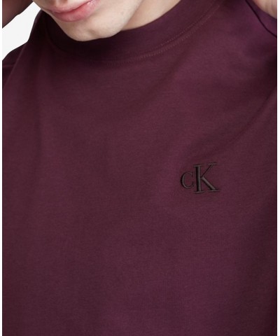 Men's Relaxed Fit Archive Logo Crewneck T-Shirt Purple $21.30 T-Shirts