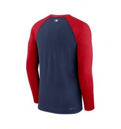 Men's Navy St. Louis Cardinals Authentic Collection Game Raglan Performance Long Sleeve T-shirt $31.85 T-Shirts