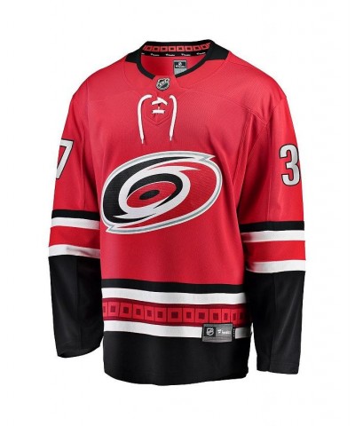 Men's Andrei Svechnikov Red Carolina Hurricanes Home Premier Breakaway Player Jersey $88.80 Jersey