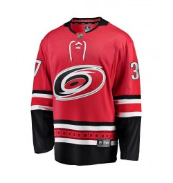 Men's Andrei Svechnikov Red Carolina Hurricanes Home Premier Breakaway Player Jersey $88.80 Jersey