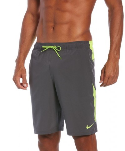 Men's Contend Water-Repellent Colorblocked 9" Swim Trunks PD09 $24.20 Swimsuits