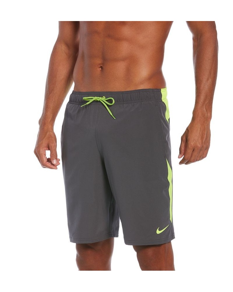 Men's Contend Water-Repellent Colorblocked 9" Swim Trunks PD09 $24.20 Swimsuits