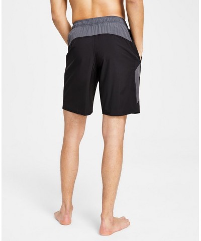 Men's Contend Water-Repellent Colorblocked 9" Swim Trunks PD09 $24.20 Swimsuits