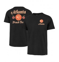 Men's Black Atlanta Hawks 2022/23 City Edition Backer Franklin T-shirt $29.99 T-Shirts