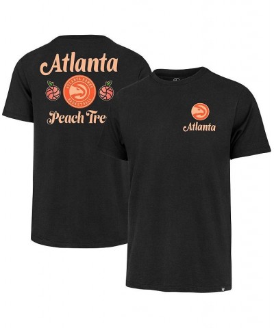 Men's Black Atlanta Hawks 2022/23 City Edition Backer Franklin T-shirt $29.99 T-Shirts