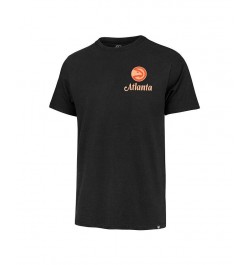 Men's Black Atlanta Hawks 2022/23 City Edition Backer Franklin T-shirt $29.99 T-Shirts