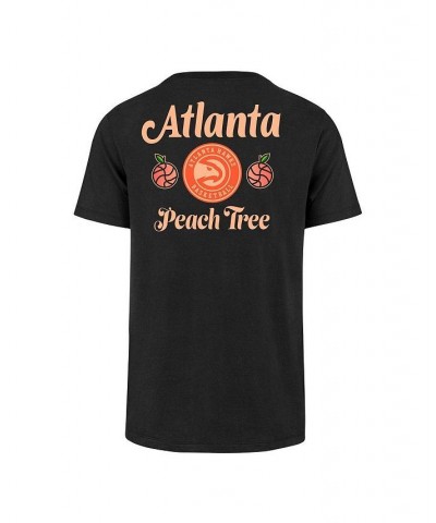 Men's Black Atlanta Hawks 2022/23 City Edition Backer Franklin T-shirt $29.99 T-Shirts