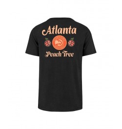 Men's Black Atlanta Hawks 2022/23 City Edition Backer Franklin T-shirt $29.99 T-Shirts