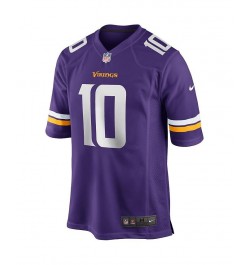 Men's Fran Tarkenton Purple Minnesota Vikings Game Retired Player Jersey $43.40 Jersey