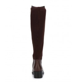 Women's Levon Tall Riding Boots Brown $91.20 Shoes