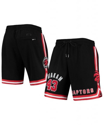 Men's Pascal Siakam Black Toronto Raptors Team Player Shorts $36.80 Shorts