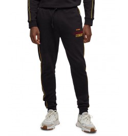 BOSS x NBA Men's Miami Heat Tracksuit Bottoms Black $50.22 Pants