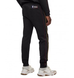 BOSS x NBA Men's Miami Heat Tracksuit Bottoms Black $50.22 Pants