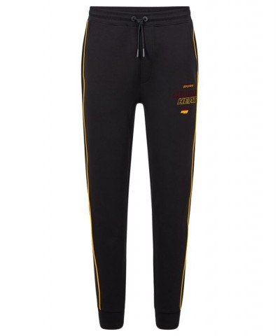 BOSS x NBA Men's Miami Heat Tracksuit Bottoms Black $50.22 Pants