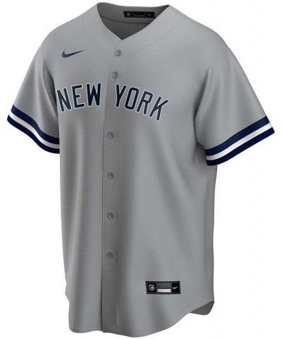 Men's Gerrit Cole Gray New York Yankees Road Replica Player Name Jersey $49.30 Jersey