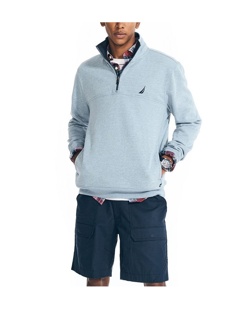 Men's J-Class Classic-Fit Quarter Zip Fleece Sweatshirt PD05 $16.73 Sweatshirt