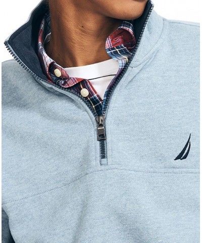 Men's J-Class Classic-Fit Quarter Zip Fleece Sweatshirt PD05 $16.73 Sweatshirt