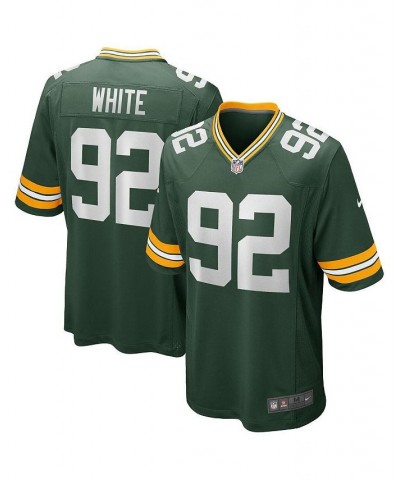 Men's Reggie White Green Green Bay Packers Game Retired Player Jersey $53.50 Jersey