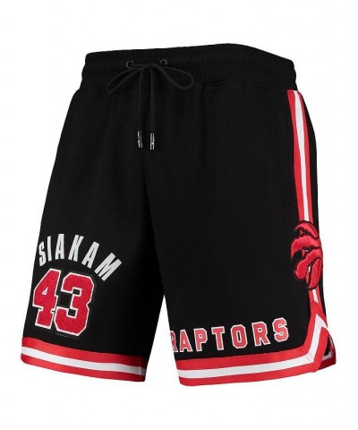 Men's Pascal Siakam Black Toronto Raptors Team Player Shorts $36.80 Shorts