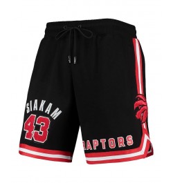 Men's Pascal Siakam Black Toronto Raptors Team Player Shorts $36.80 Shorts