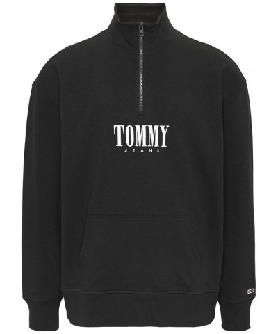 Authentic Half-Zip Sweatshirt Black $40.94 Sweatshirt