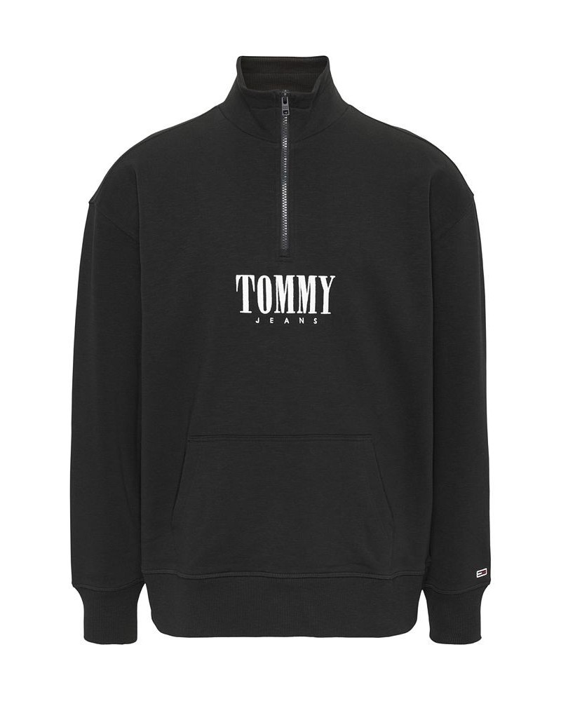 Authentic Half-Zip Sweatshirt Black $40.94 Sweatshirt