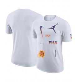 Men's Brand White Phoenix Suns Courtside Statement Edition Max90 T-shirt $26.00 T-Shirts