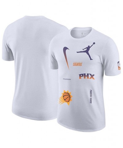 Men's Brand White Phoenix Suns Courtside Statement Edition Max90 T-shirt $26.00 T-Shirts