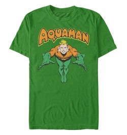 DC Men's Aquaman Dive Short Sleeve T-Shirt $18.19 T-Shirts