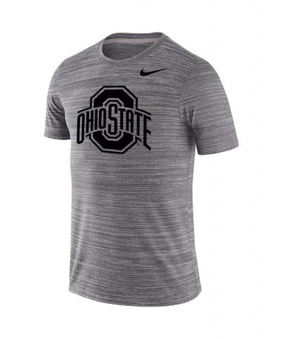 Men's Charcoal Ohio State Buckeyes Big & Tall Performance Velocity Space Dye T-shirt $23.10 T-Shirts