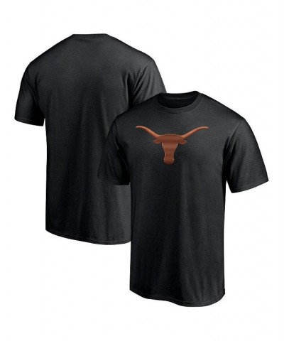 Men's Branded Black Texas Longhorns Team Midnight Mascot T-shirt $11.44 T-Shirts