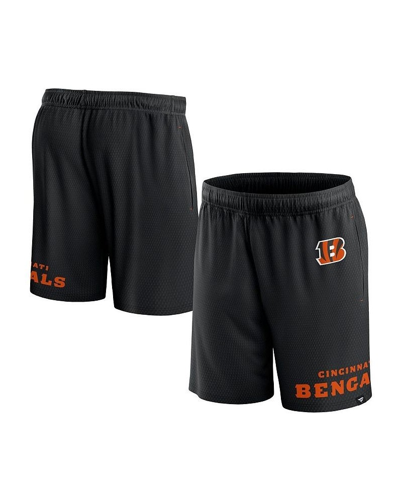 Men's Branded Black Cincinnati Bengals Clincher Shorts $27.49 Shorts