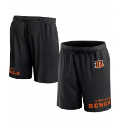 Men's Branded Black Cincinnati Bengals Clincher Shorts $27.49 Shorts