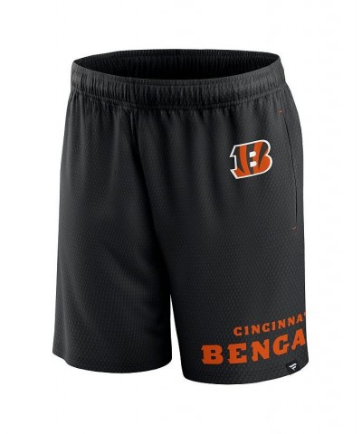 Men's Branded Black Cincinnati Bengals Clincher Shorts $27.49 Shorts