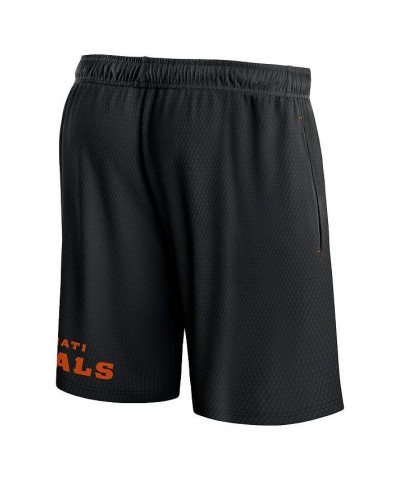 Men's Branded Black Cincinnati Bengals Clincher Shorts $27.49 Shorts