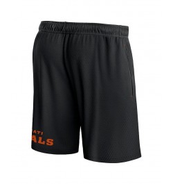 Men's Branded Black Cincinnati Bengals Clincher Shorts $27.49 Shorts