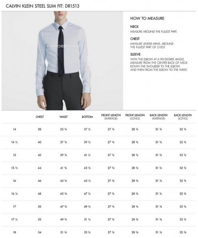 Men's Slim-Fit Non-Iron Performance Dress Shirt Stream $24.88 Dress Shirts