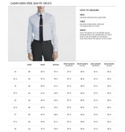 Men's Slim-Fit Non-Iron Performance Dress Shirt Stream $24.88 Dress Shirts