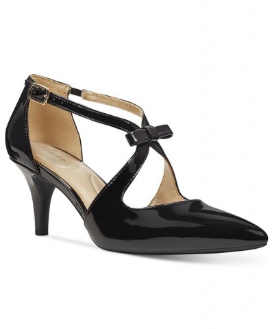 Women's Zeffer Detail Dress Pumps Black $36.34 Shoes