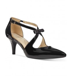 Women's Zeffer Detail Dress Pumps Black $36.34 Shoes