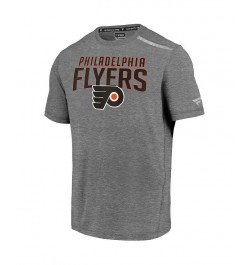 Men's Branded Heather Gray Philadelphia Flyers Special Edition Refresh T-shirt $21.15 T-Shirts