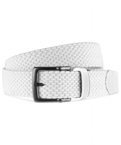 Men's G-flex Stretch Woven Belt White $27.30 Belts